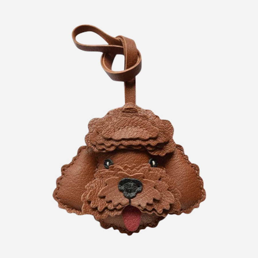 Leather Animal Key Chain: Juno