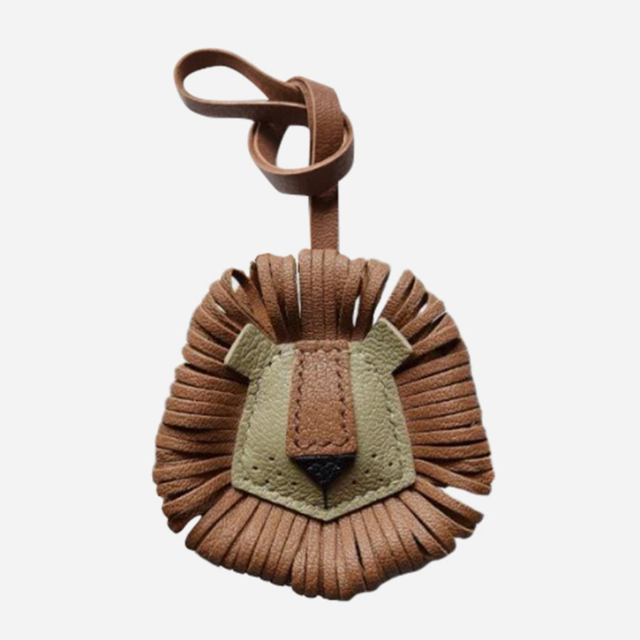 Leather Animal Key Chain: Charlie