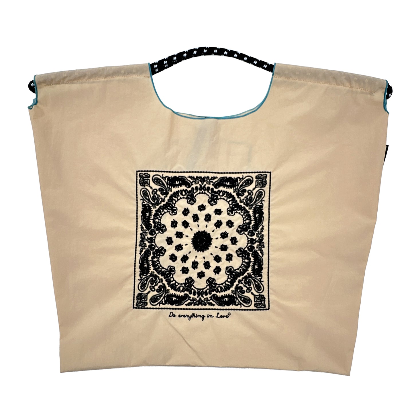 Paisley Pattern Rope Bag