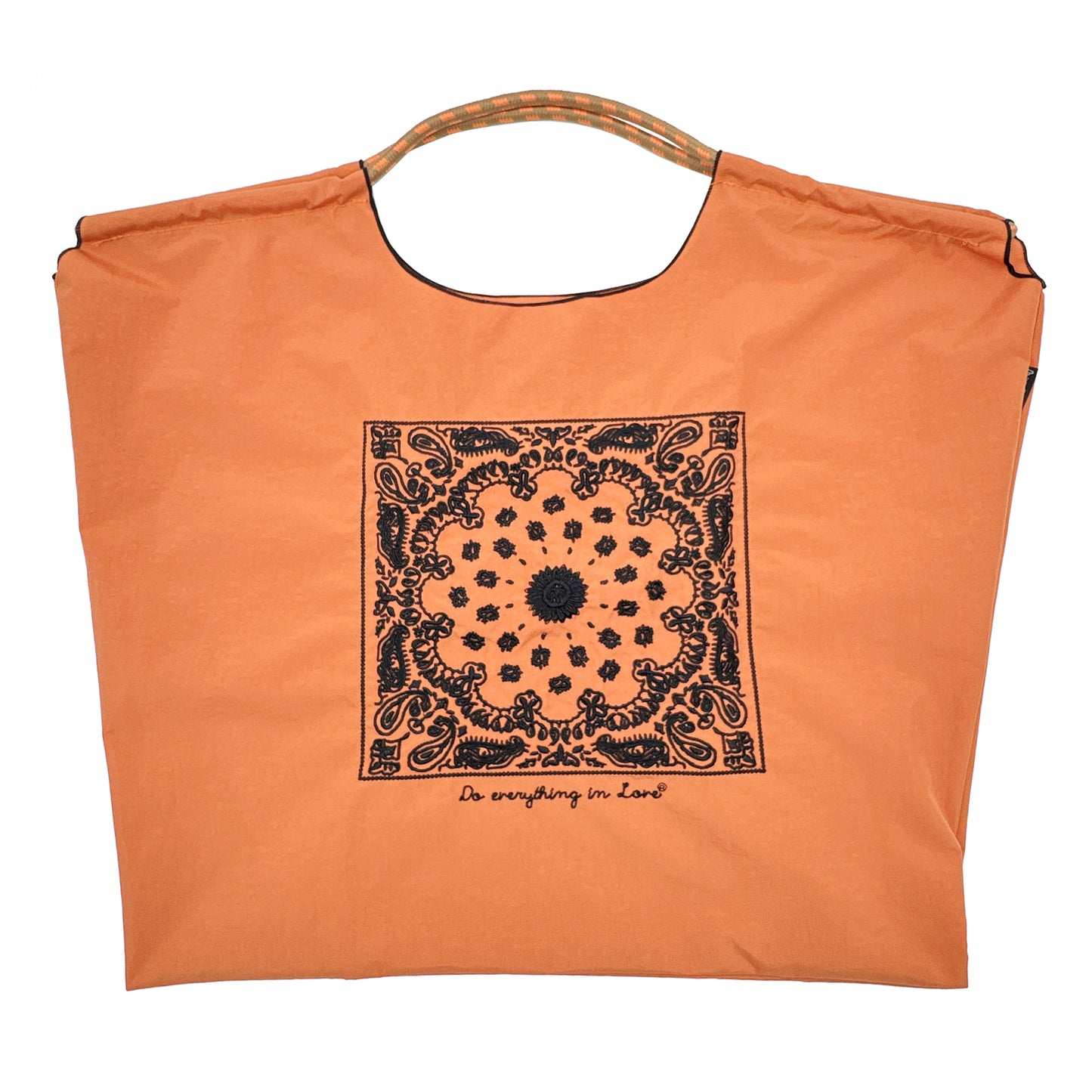 Paisley Pattern Rope Bag