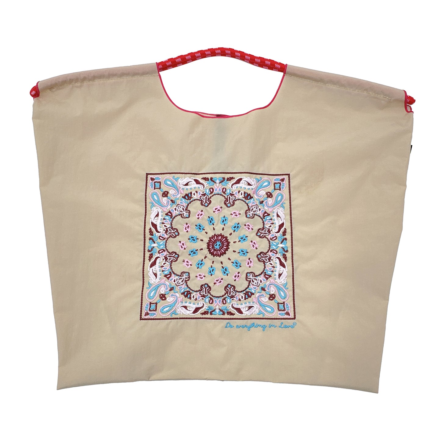 Paisley Pattern Rope Bag