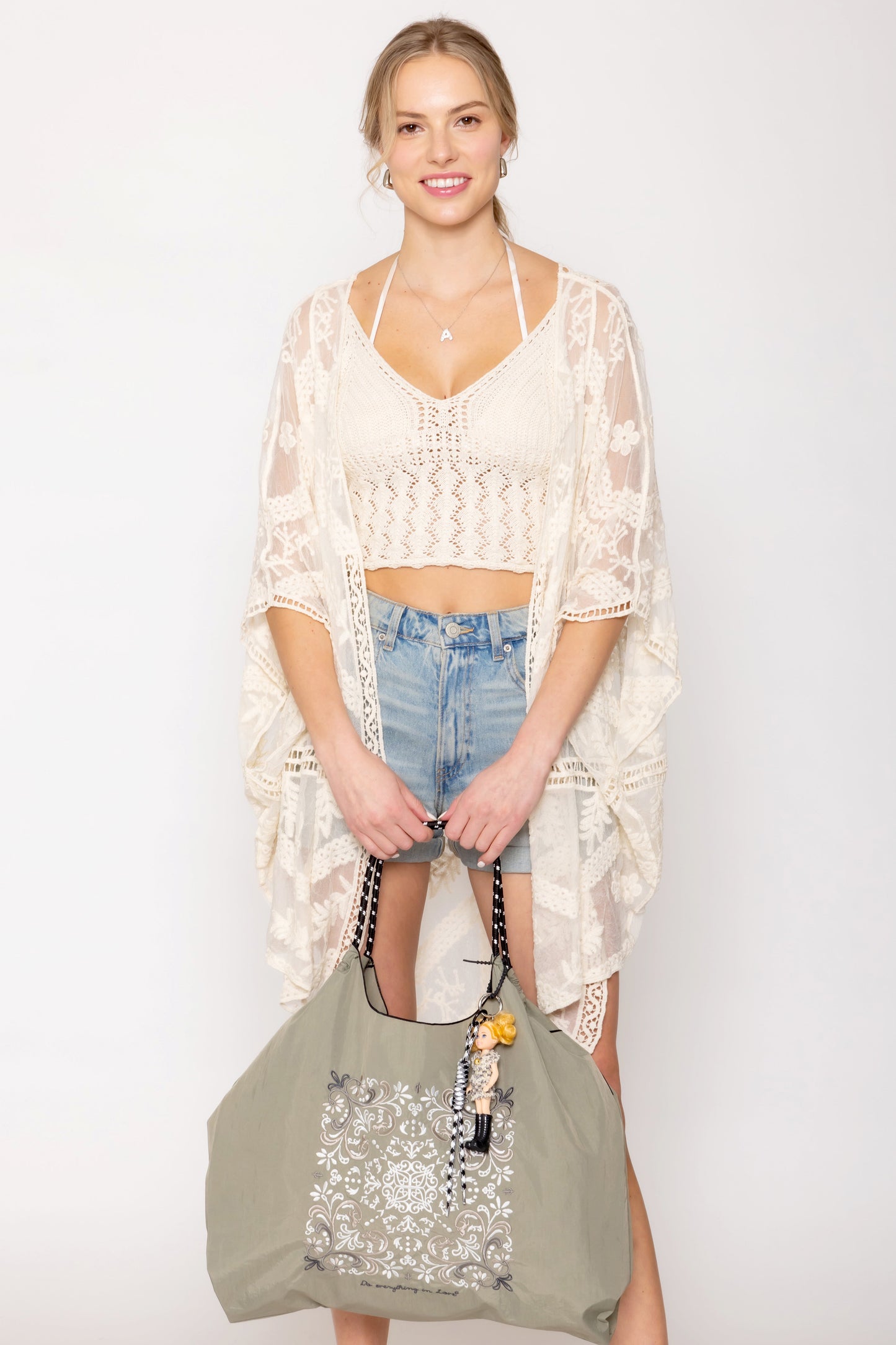Paisley Pattern Rope Bag