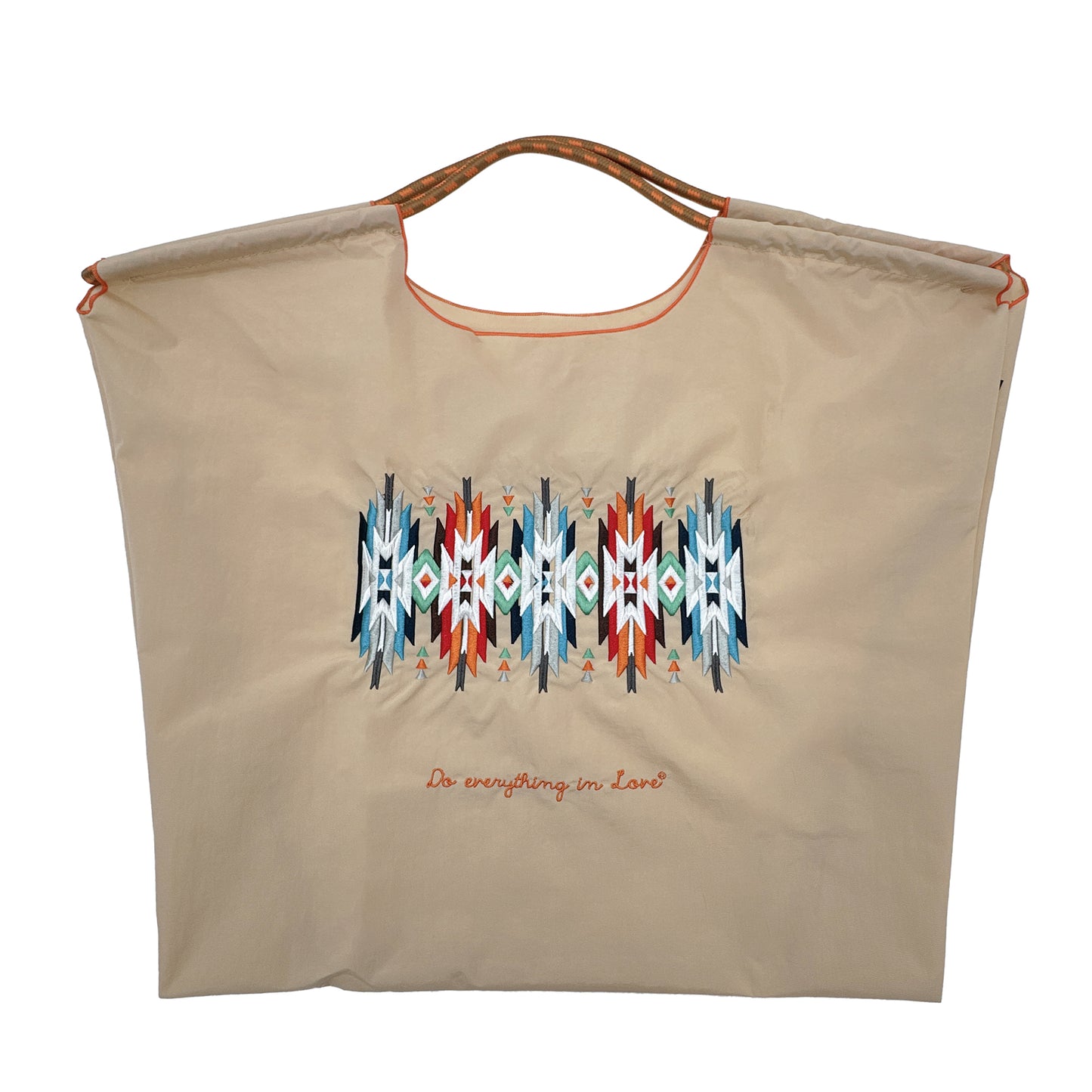 Aztecs Pattern Rope Bag