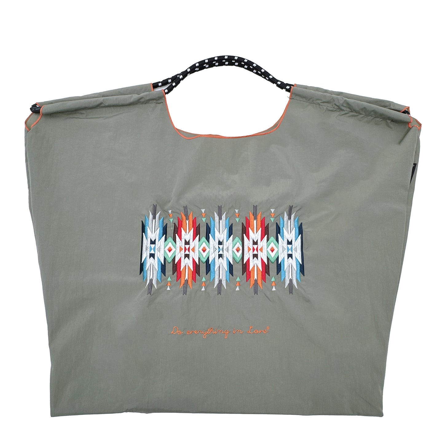 Aztecs Pattern Rope Bag