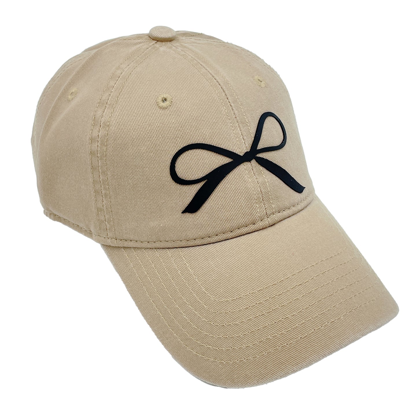 Rubber Bow Baseball Cap
