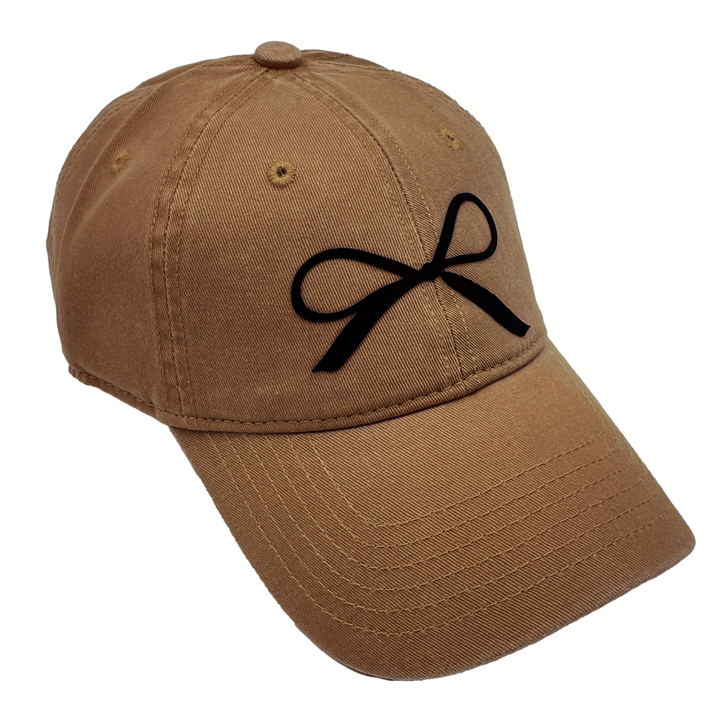 Rubber Bow Baseball Cap