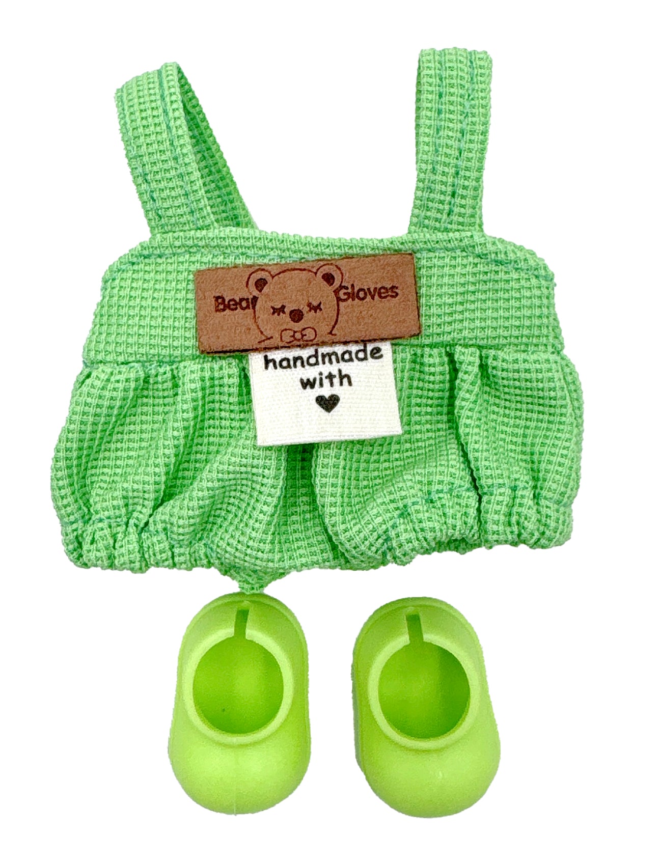 Mint Waffle Overall Set - LBB Clothing