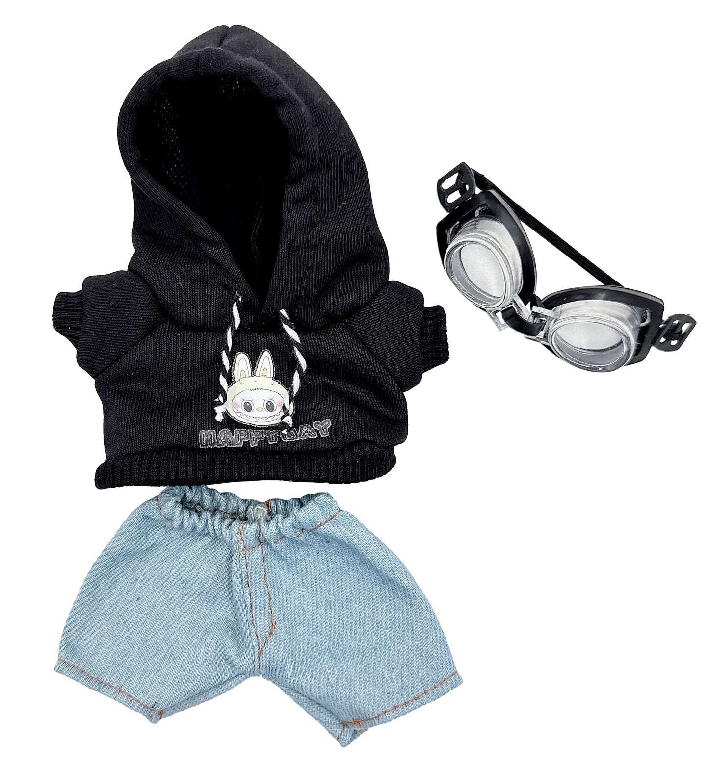 Bunny Hoodie Street Look - LBB Clothing