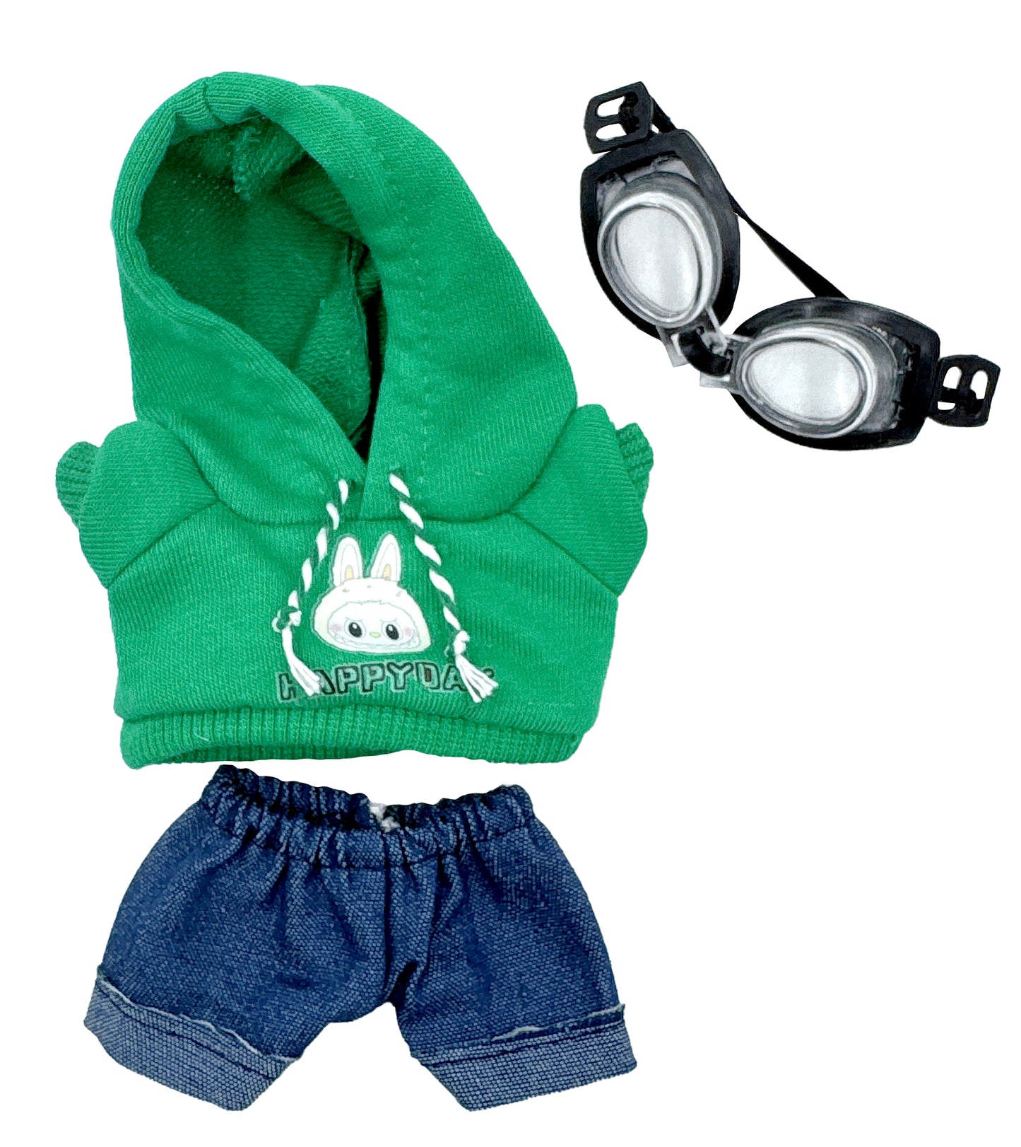 Bunny Hoodie Street Look - LBB Clothing