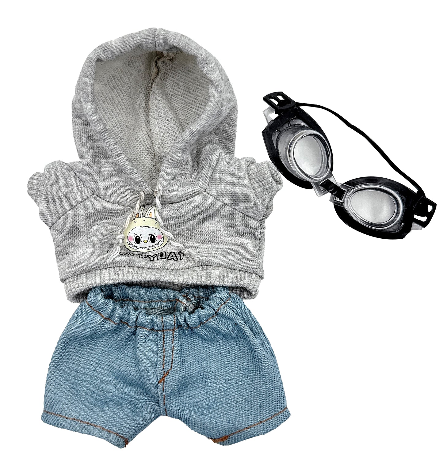 Bunny Hoodie Street Look - LBB Clothing