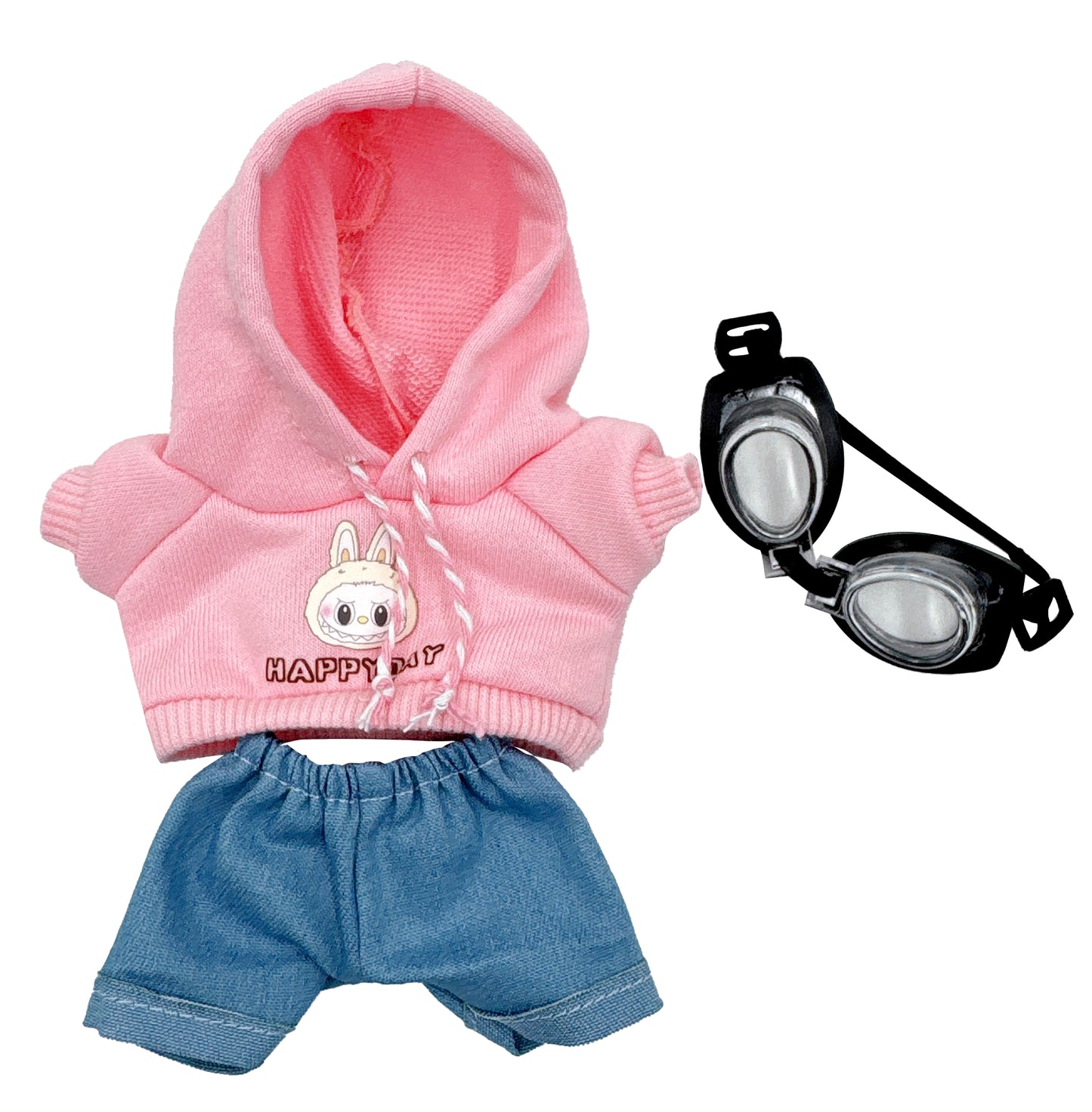 Bunny Hoodie Street Look - LBB Clothing