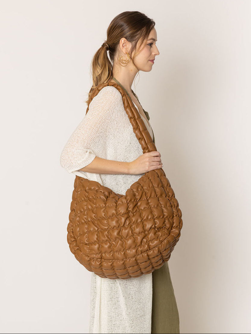 The Puff Large PU Bag