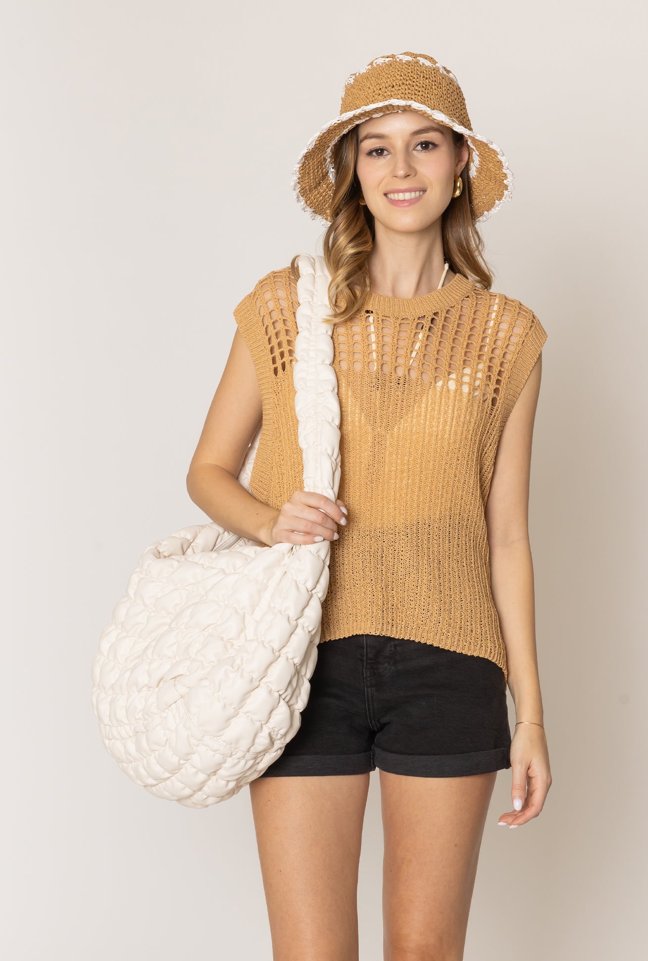 The Puff Large PU Bag