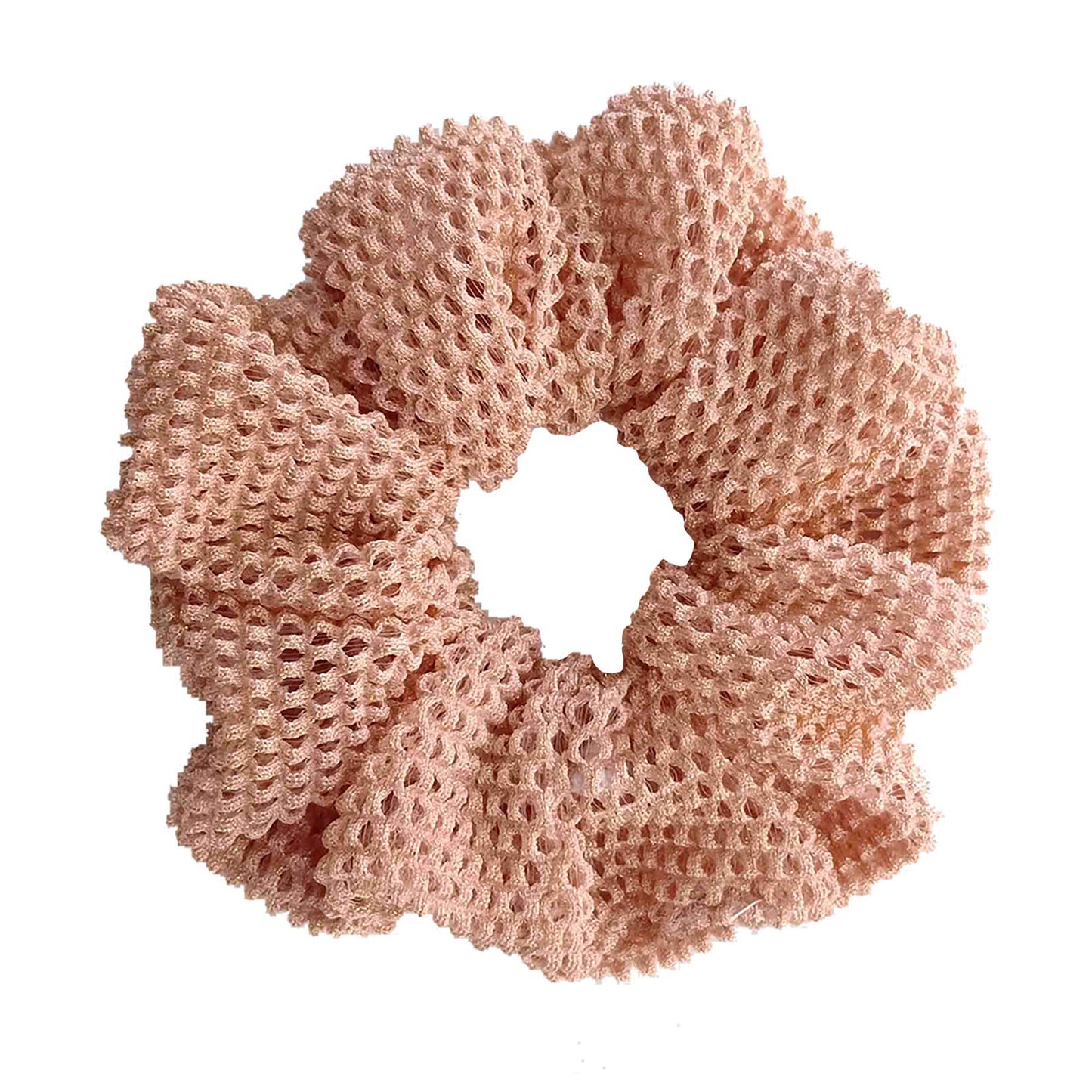 Lurex Mesh Scrunchie