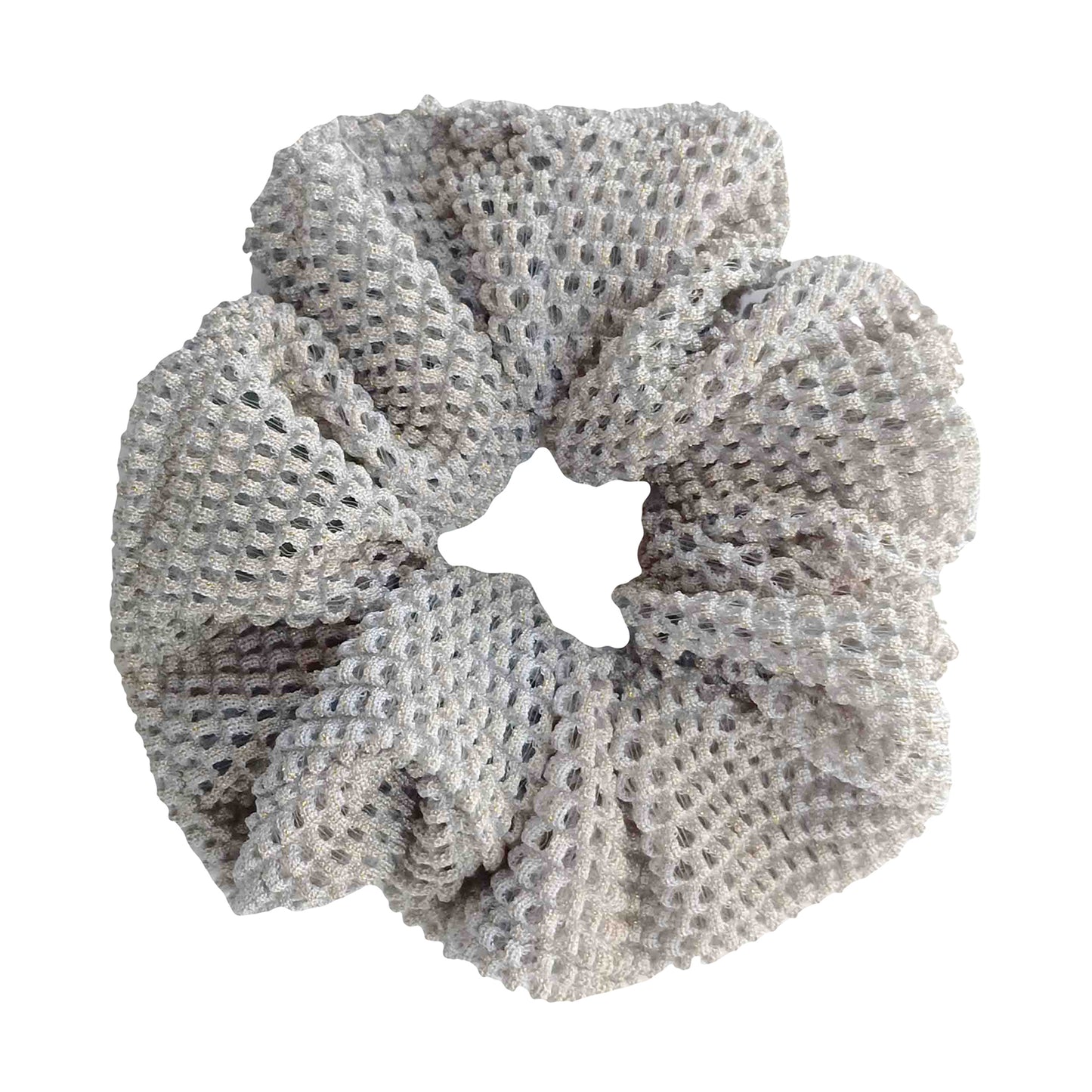 Lurex Mesh Scrunchie