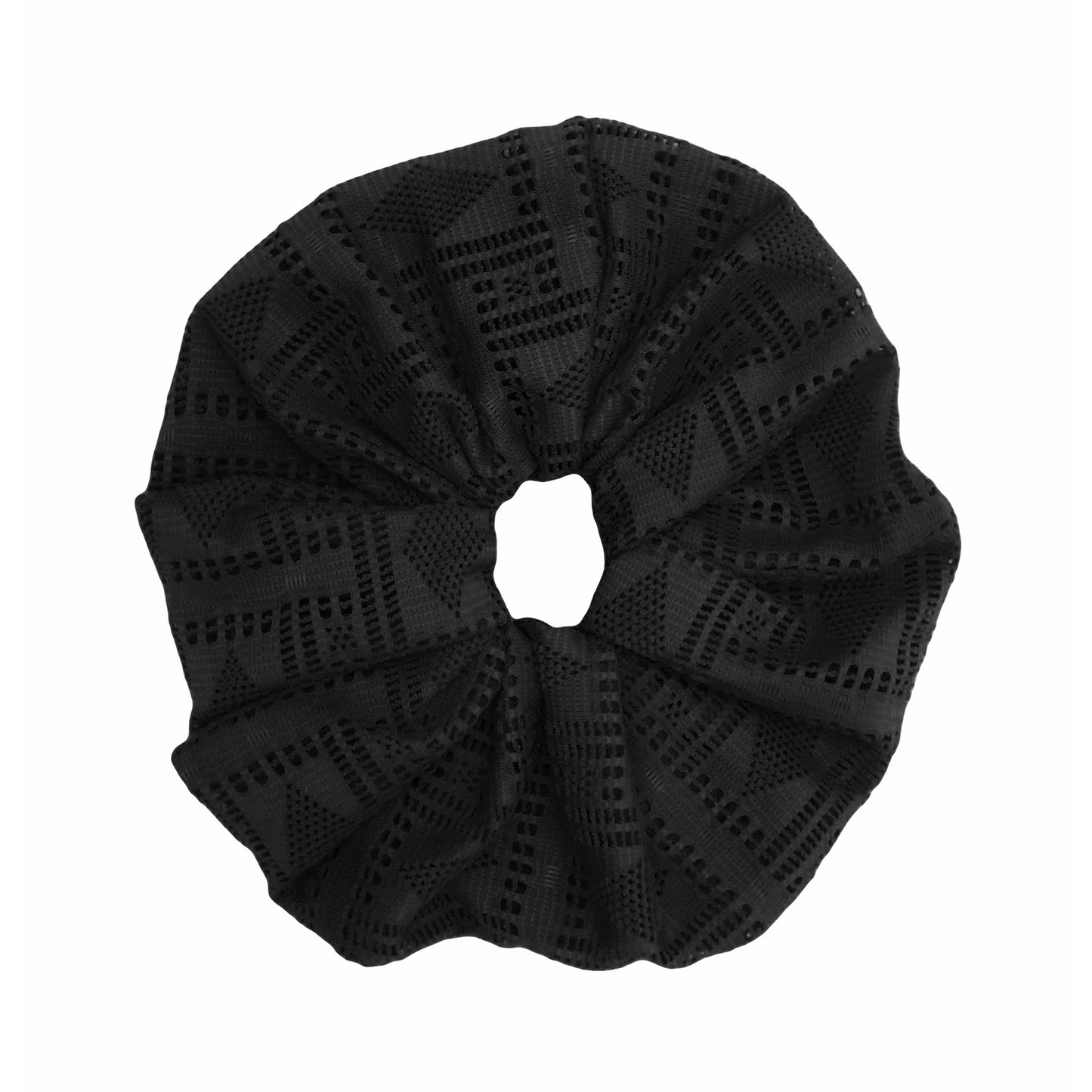 Laser-Cut Oversized Scrunchie
