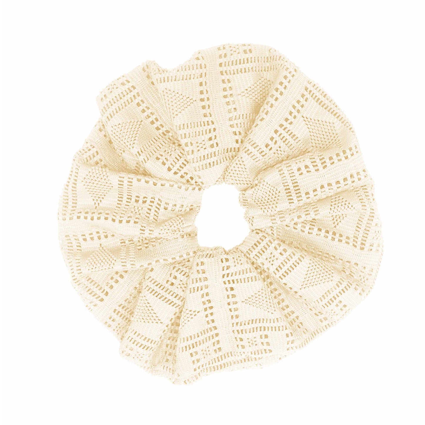 Laser-Cut Oversized Scrunchie