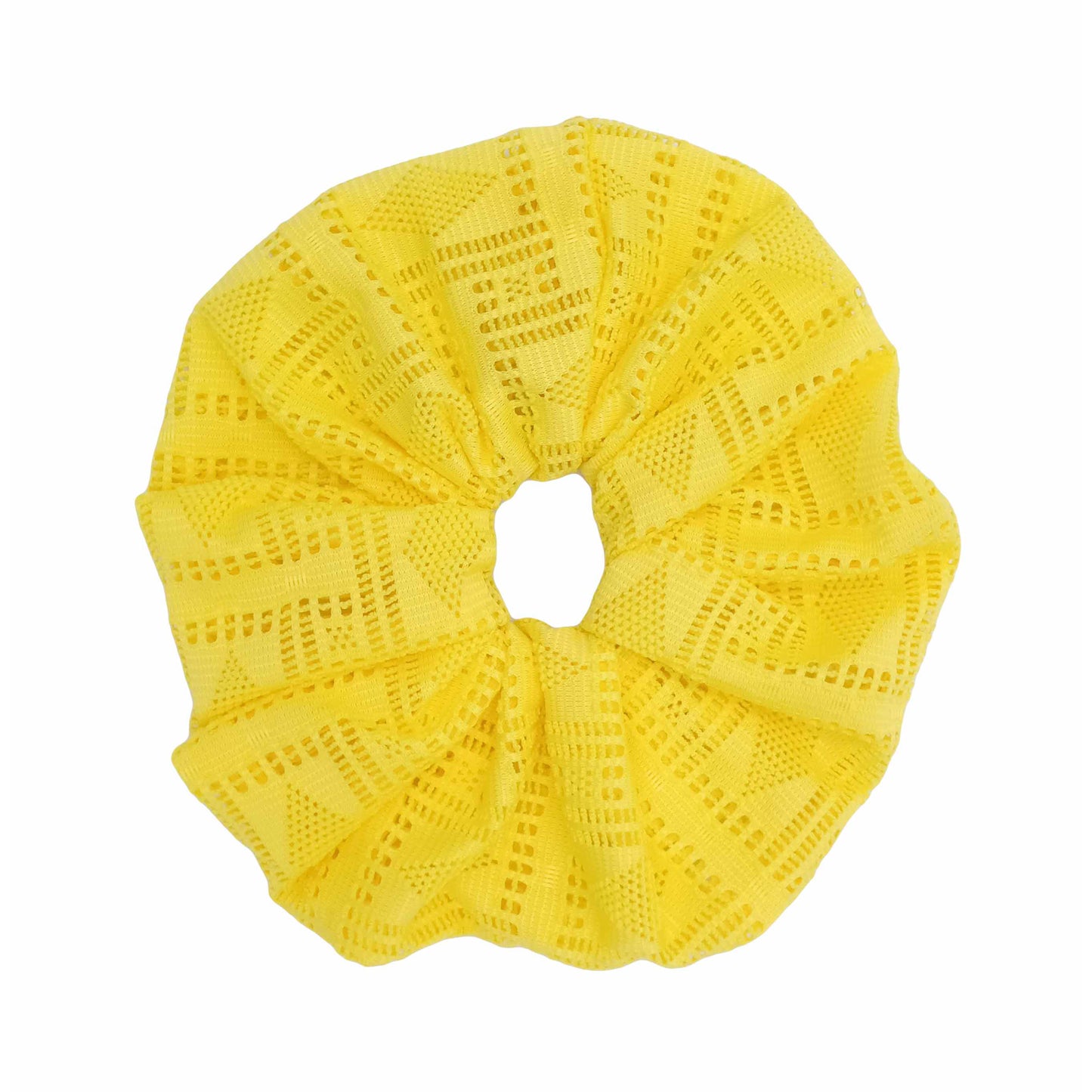 Laser-Cut Oversized Scrunchie