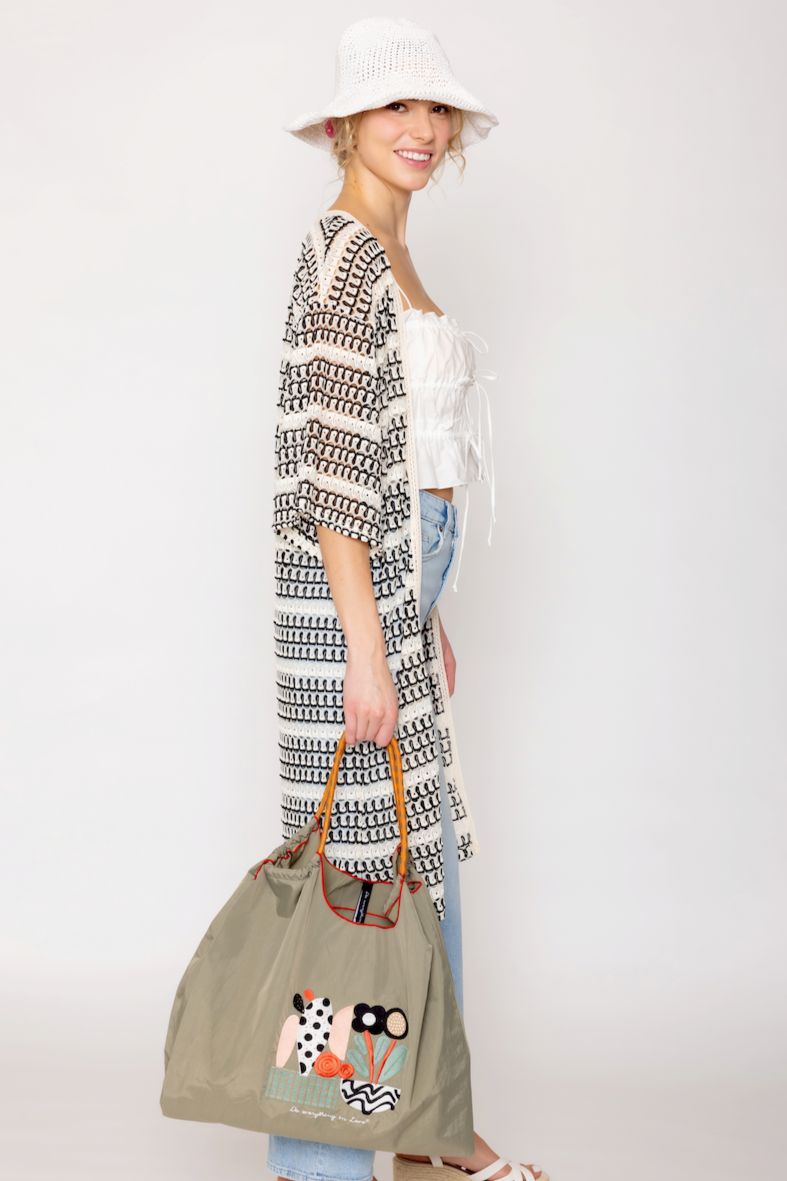 Flower Rope Bag