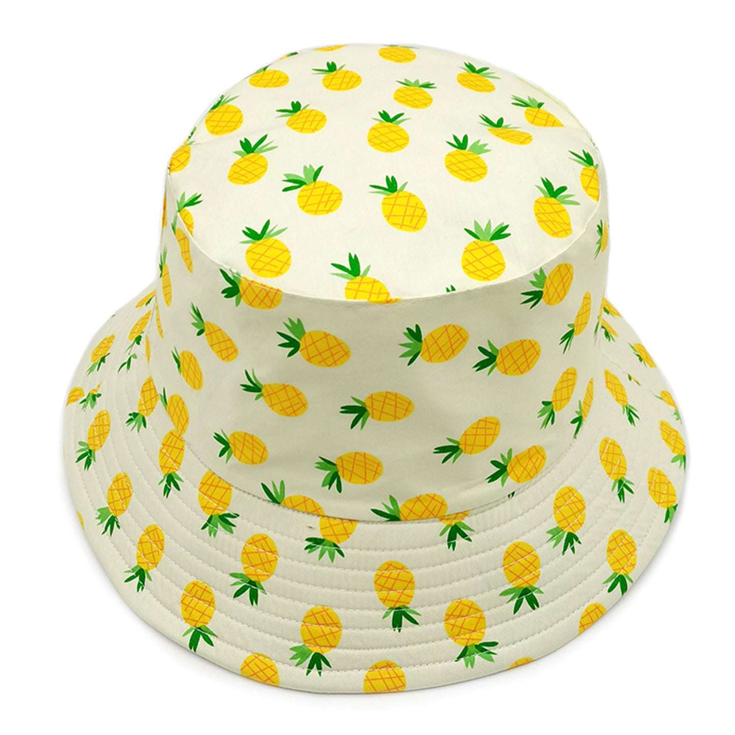 Pineapple Print Bucket Hat