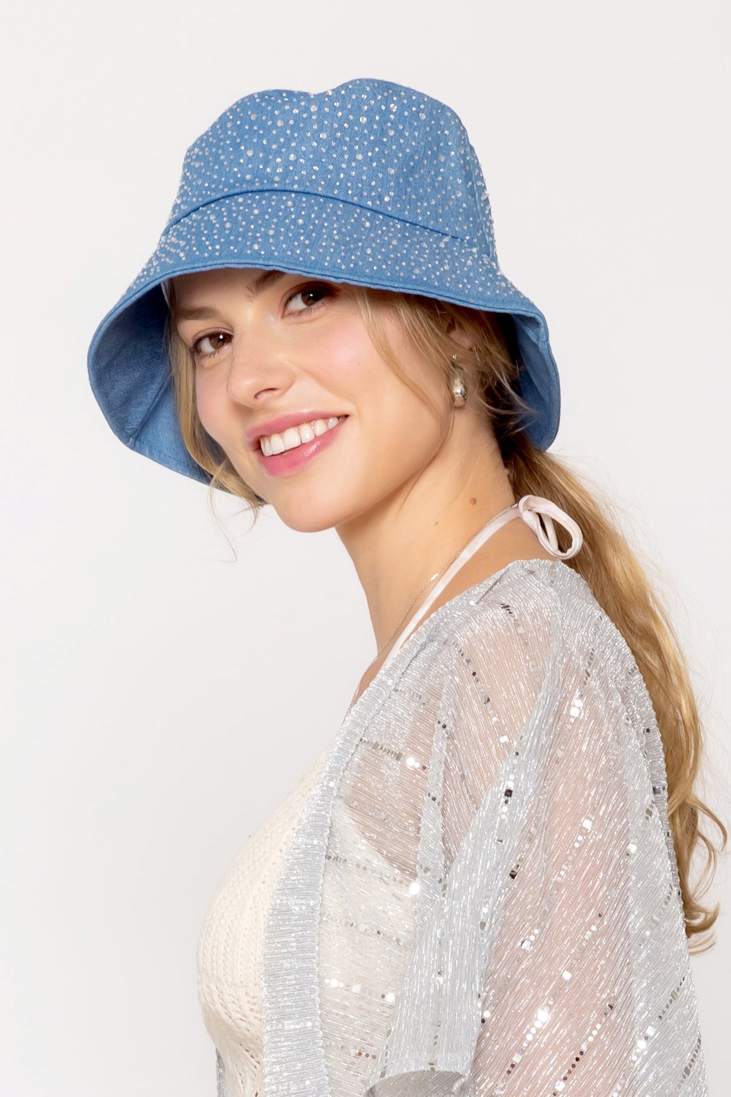 Stone Denim Bucket Hat