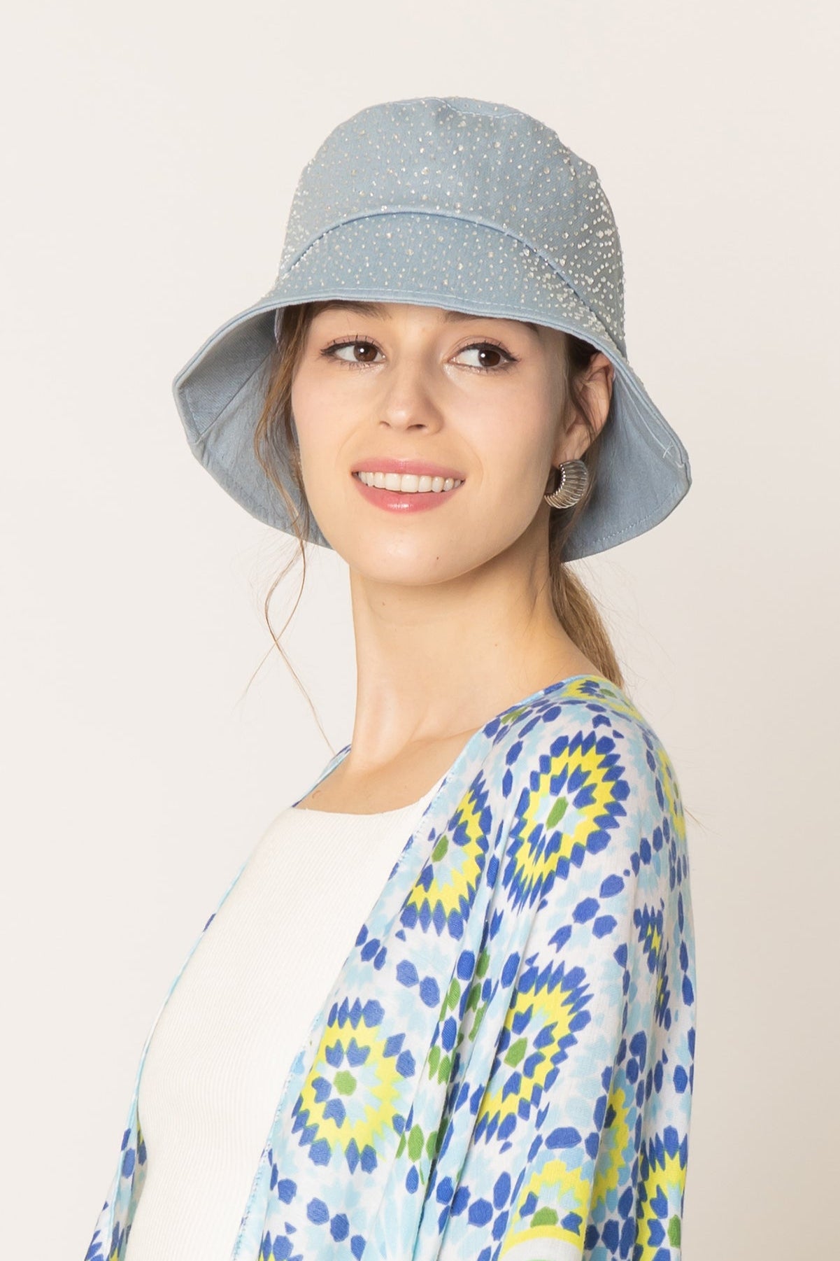 Stone Denim Bucket Hat