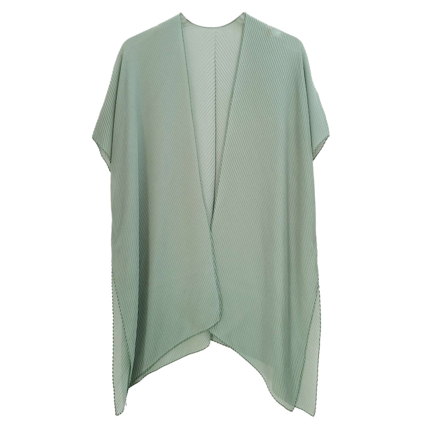 Solid Chiffon Ruana