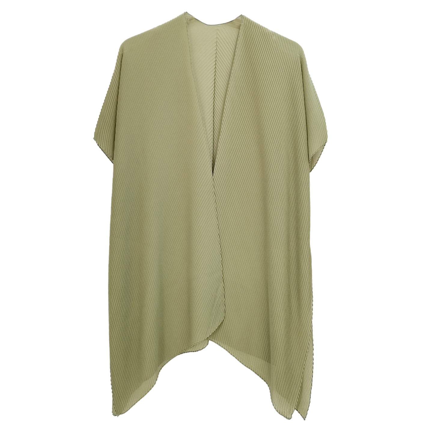 Solid Chiffon Ruana