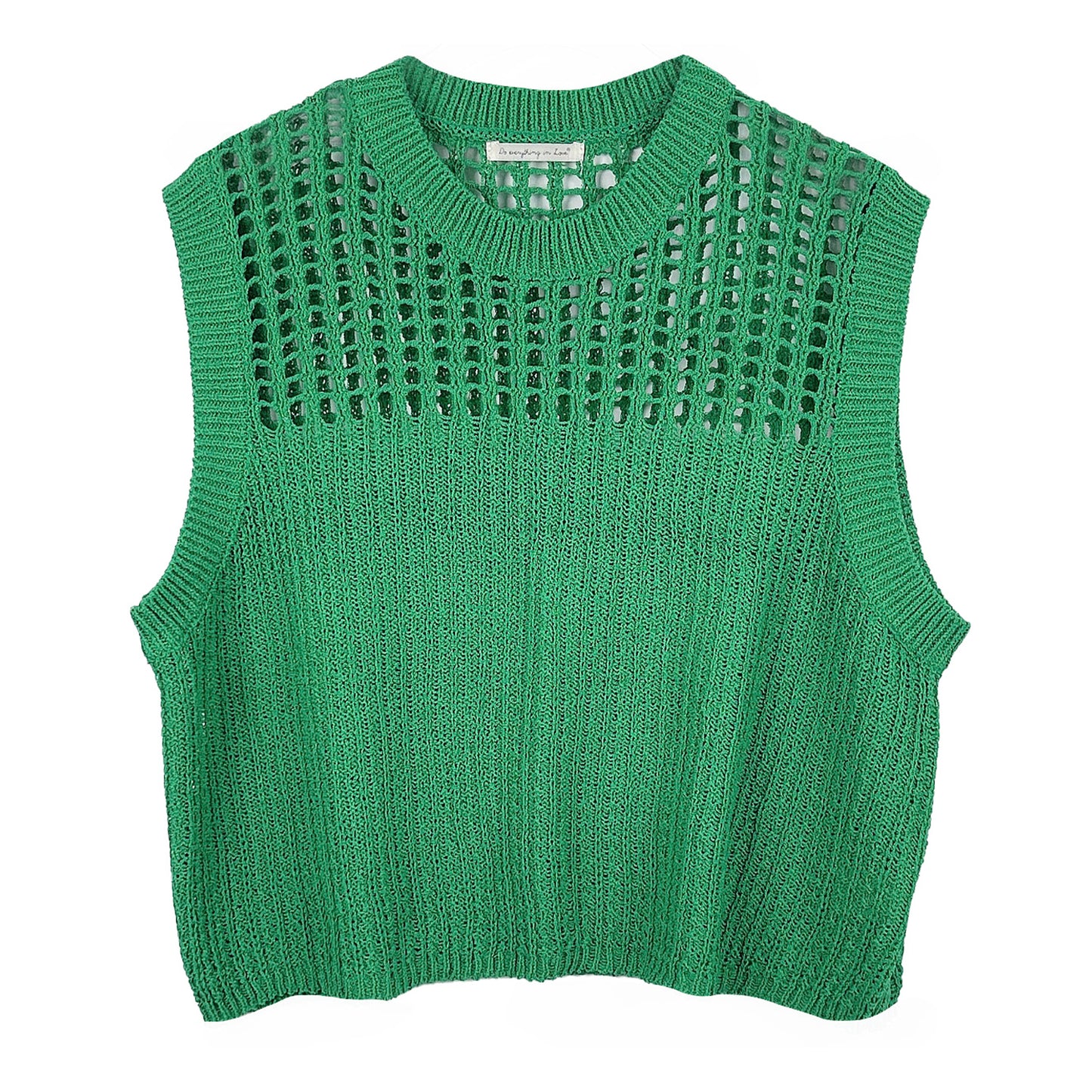 Chest Blocked Crochet Poncho
