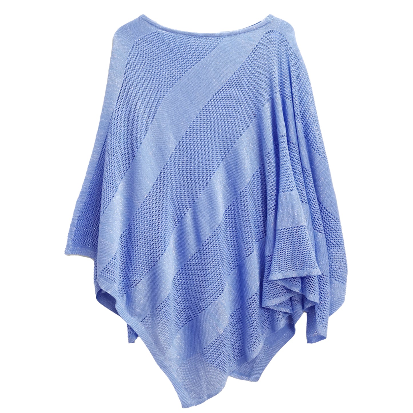 Lurex Mesh Poncho
