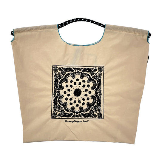 Paisley Pattern Rope Bag