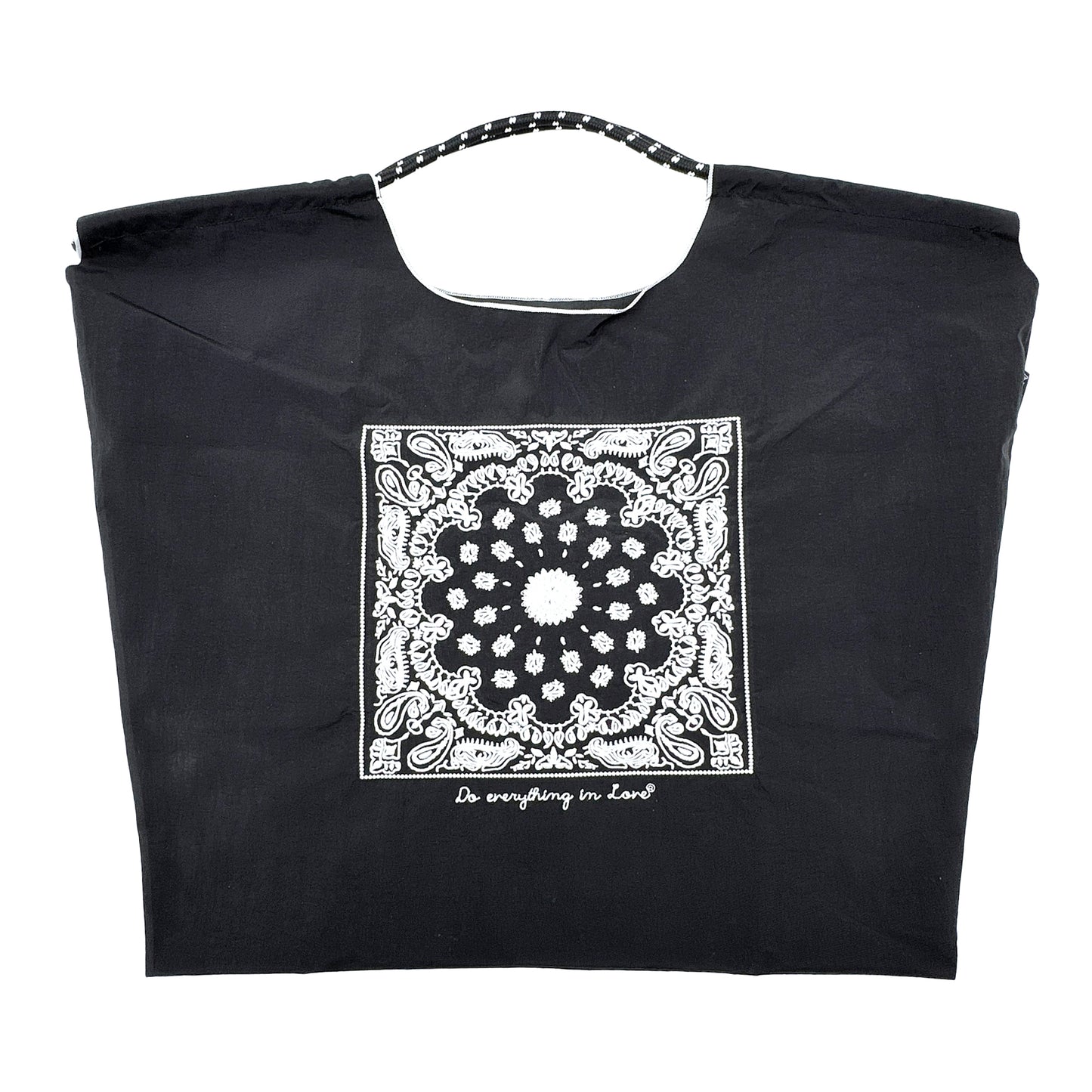 Paisley Pattern Rope Bag