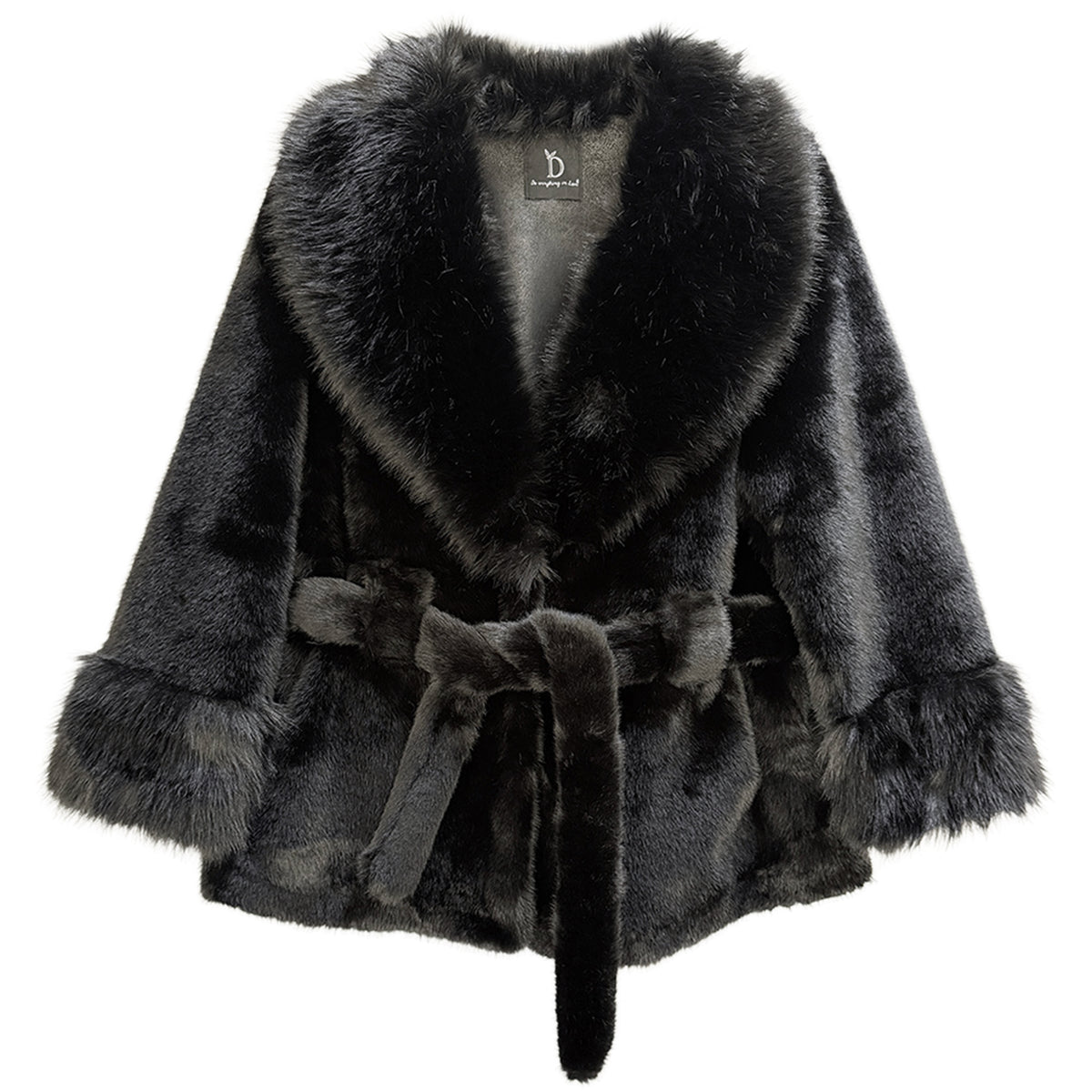 Belted Fur Jacket