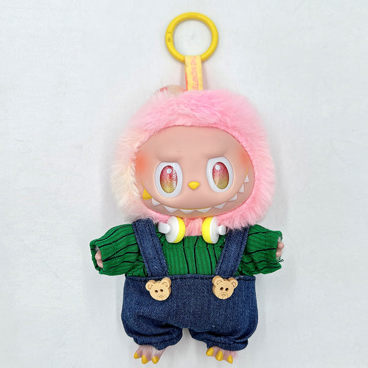 Bear Button Denim Set - LBB Clothing