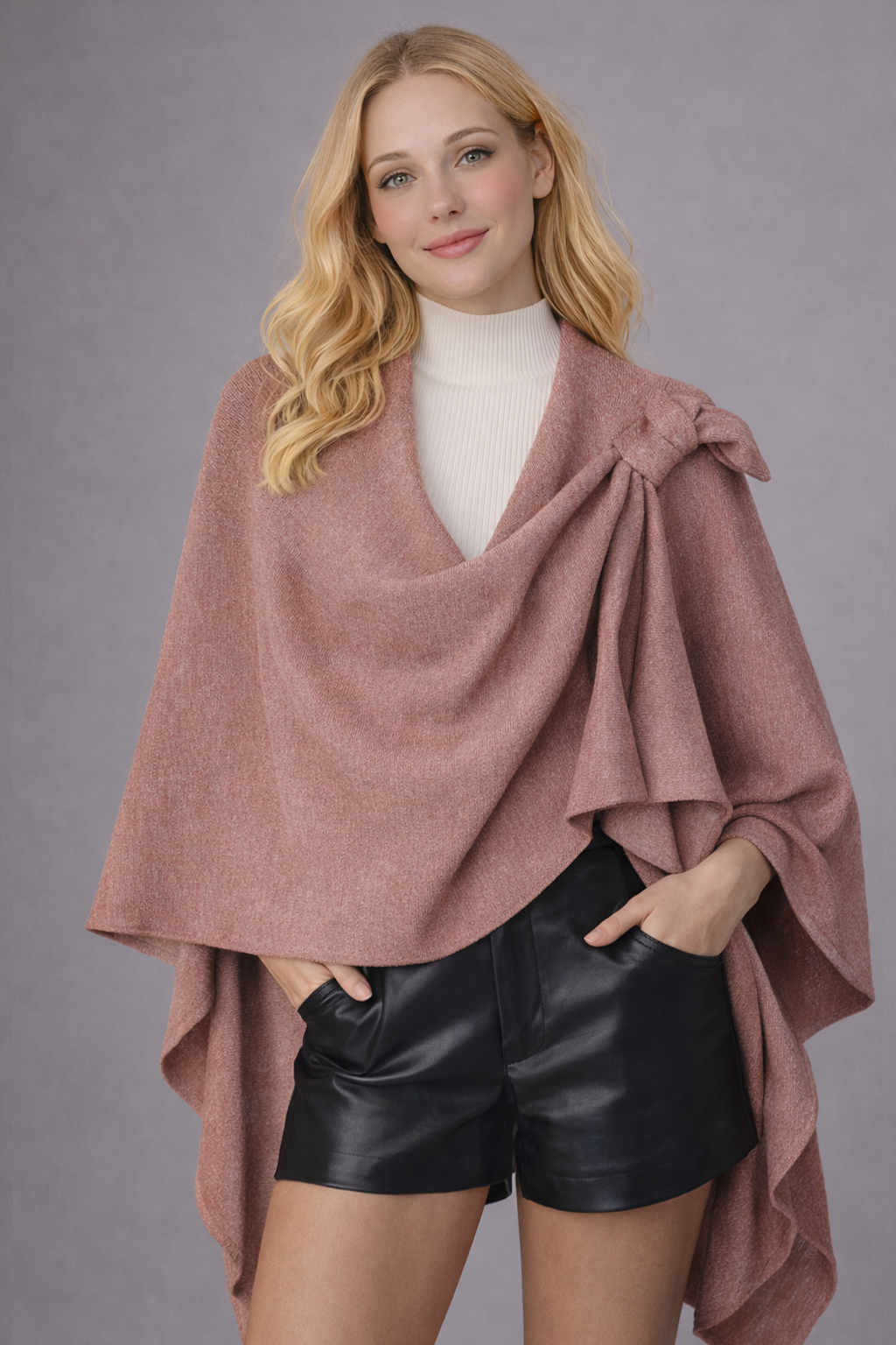 Lurex Ruana