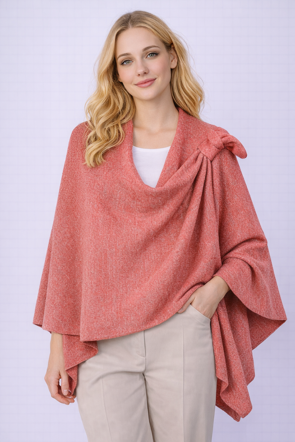 Lurex Ruana