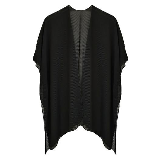 Solid Chiffon Ruana