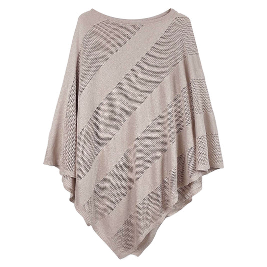 Lurex Mesh Poncho