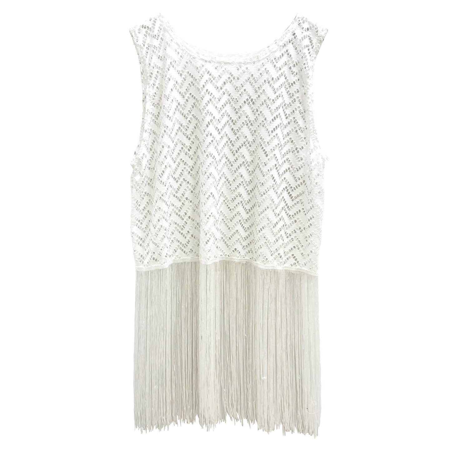 Crochet Poncho With Fringe