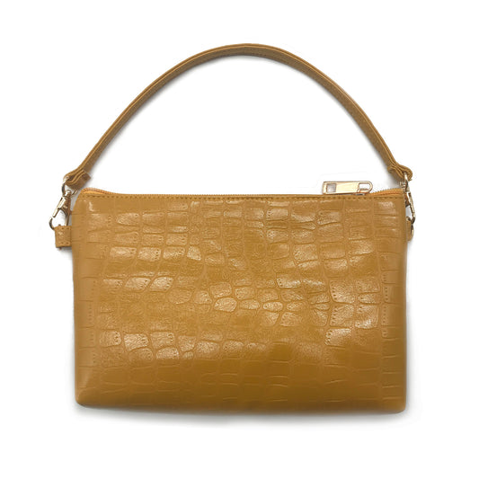 PU Crocodile Pouch Bag